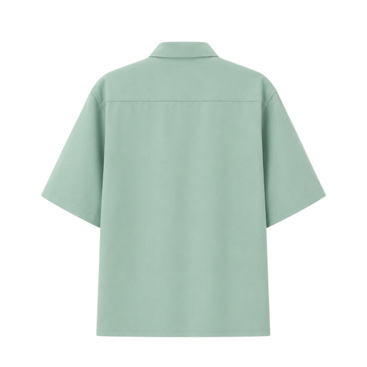 Alvarez Western Wear Men's Premium Mint Green Utility Pocket Shirt